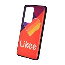 Чехол накладка для HUAWEI P40 Pro (ELS-NX9), силикон, рисунок Likee Red. Чехол накладка для HUAWEI P40 Pro (ELS-NX9), силикон, рисунок Likee Red.