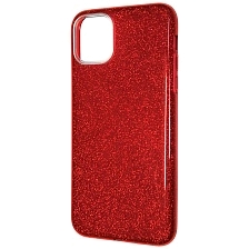 Чехол накладка Shine для APPLE iPhone 11 Pro Max 2019, силикон, блестки, цвет красный. Чехол накладка Shine для APPLE iPhone 11 Pro Max 2019, силикон, блестки, цвет красный.