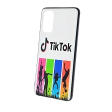Чехол накладка для SAMSUNG Galaxy S20 (SM-G980), силикон, рисунок TikTok танцы. Чехол накладка для SAMSUNG Galaxy S20 (SM-G980), силикон, рисунок TikTok танцы.