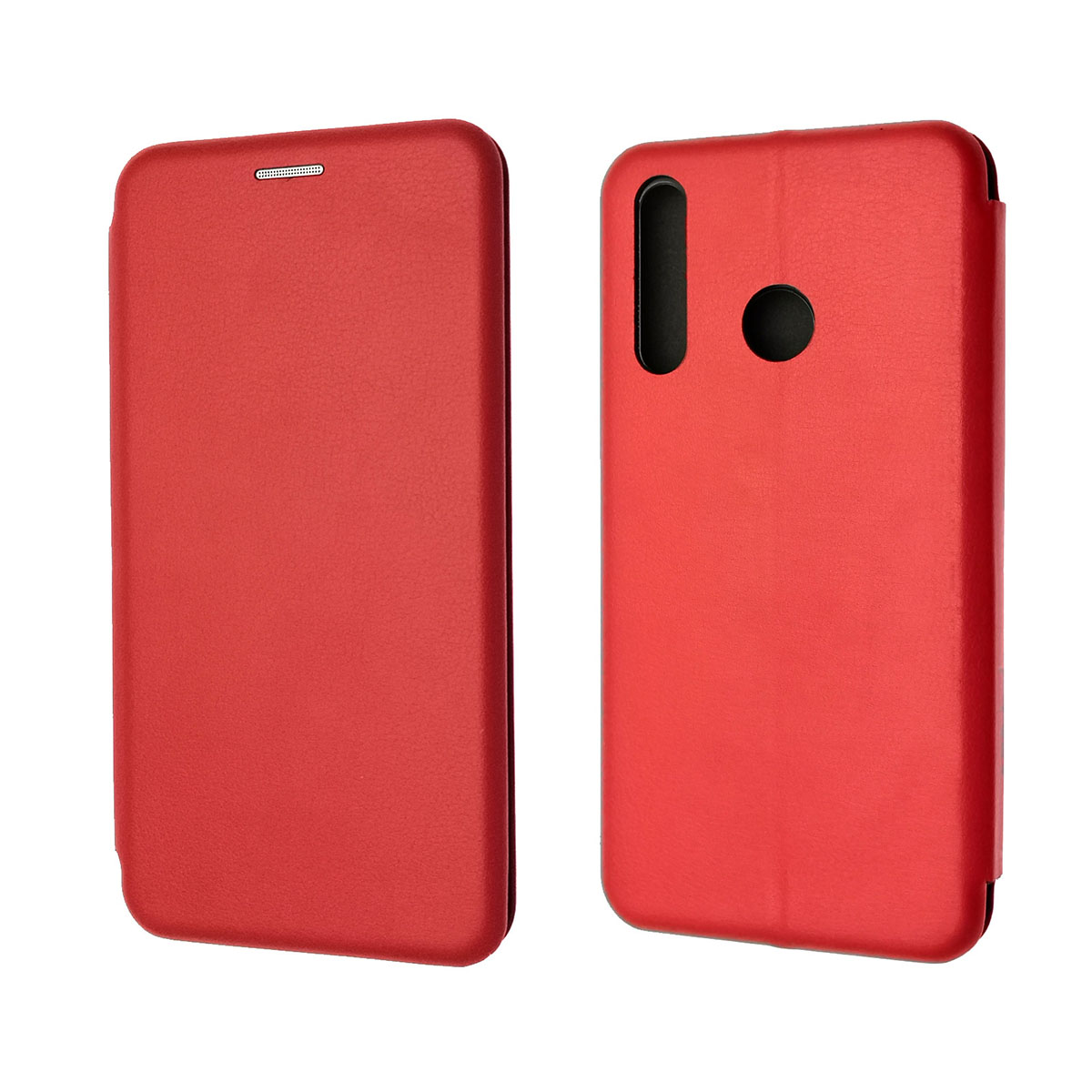 Чехол книжка STYLISH для HUAWEI Honor 10i, Honor 20i, Honor 20e, Honor 20 Lite, P Smart Plus, экокожа, цвет красный
