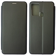 Чехол книжка для INFINIX Smart 6 Plus, экокожа, визитница, цвет черный Чехол книжка для INFINIX Smart 6 Plus, экокожа, визитница, цвет черный