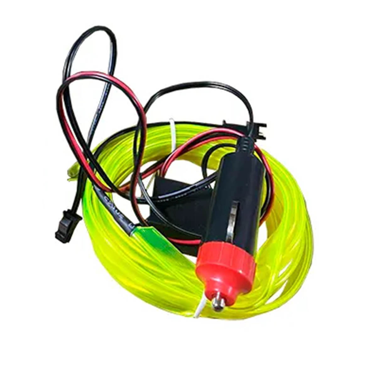 Гибкая неоновая лента CARLIVE NL3 для автомобиля, длина 3 метра, цвет зелено желтый | Все по 150