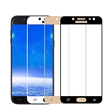 Защитное стекло 5D Full Glass /полный экран, упак-картон/ для Samsung J7 2018 черный. Защитное стекло 5D Full Glass /полный экран, упак-картон/ для Samsung J7 2018 черный.