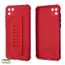 Чехол накладка LADDER NANO для HUAWEI Y5P 2020, силикон, держатель, цвет красный Чехол накладка LADDER NANO для HUAWEI Y5P 2020, силикон, держатель, цвет красный