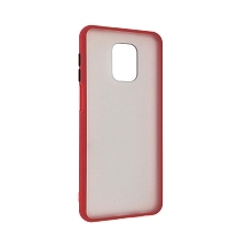 Чехол накладка SKIN SHELL для XIAOMI Redmi Note 9 Pro, Redmi Note 9S, силикон, пластик, цвет окантовки красный Чехол накладка SKIN SHELL для XIAOMI Redmi Note 9 Pro, Redmi Note 9S, силикон, пластик, цвет окантовки красный