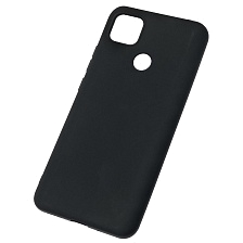 Чехол накладка SOFT TOUCH для XIAOMI Redmi 9C, Redmi 10A, силикон, матовый, цвет черный Чехол накладка SOFT TOUCH для XIAOMI Redmi 9C, Redmi 10A, силикон, матовый, цвет черный