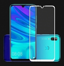 Защитное стекло 5D GLASS FULL GLUE для HUAWEI Honor 10i, Honor 20 Lite, Honor 10 Lite, P Smart 2019, цвет оканточвки белый.