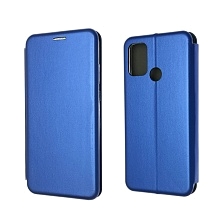 Чехол книжка STYLISH для HUAWEI Honor 9A (MOA-LX9N), экокожа, визитница, цвет синий. Чехол книжка STYLISH для HUAWEI Honor 9A (MOA-LX9N), экокожа, визитница, цвет синий.