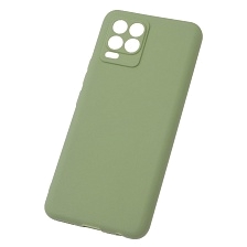 Чехол накладка Soft Touch для Realme 8, Realme 8 Pro, силикон, матовый, цвет фисташковый Чехол накладка Soft Touch для Realme 8, Realme 8 Pro, силикон, матовый, цвет фисташковый