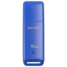 Флешка USB 2.0 16GB SMARTBUY Easy, цвет синий