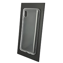 Чехол накладка TPU CASE для SAMSUNG Galaxy A01 Core (SM-A013), силикон, цвет прозрачный | РЕТРО 4