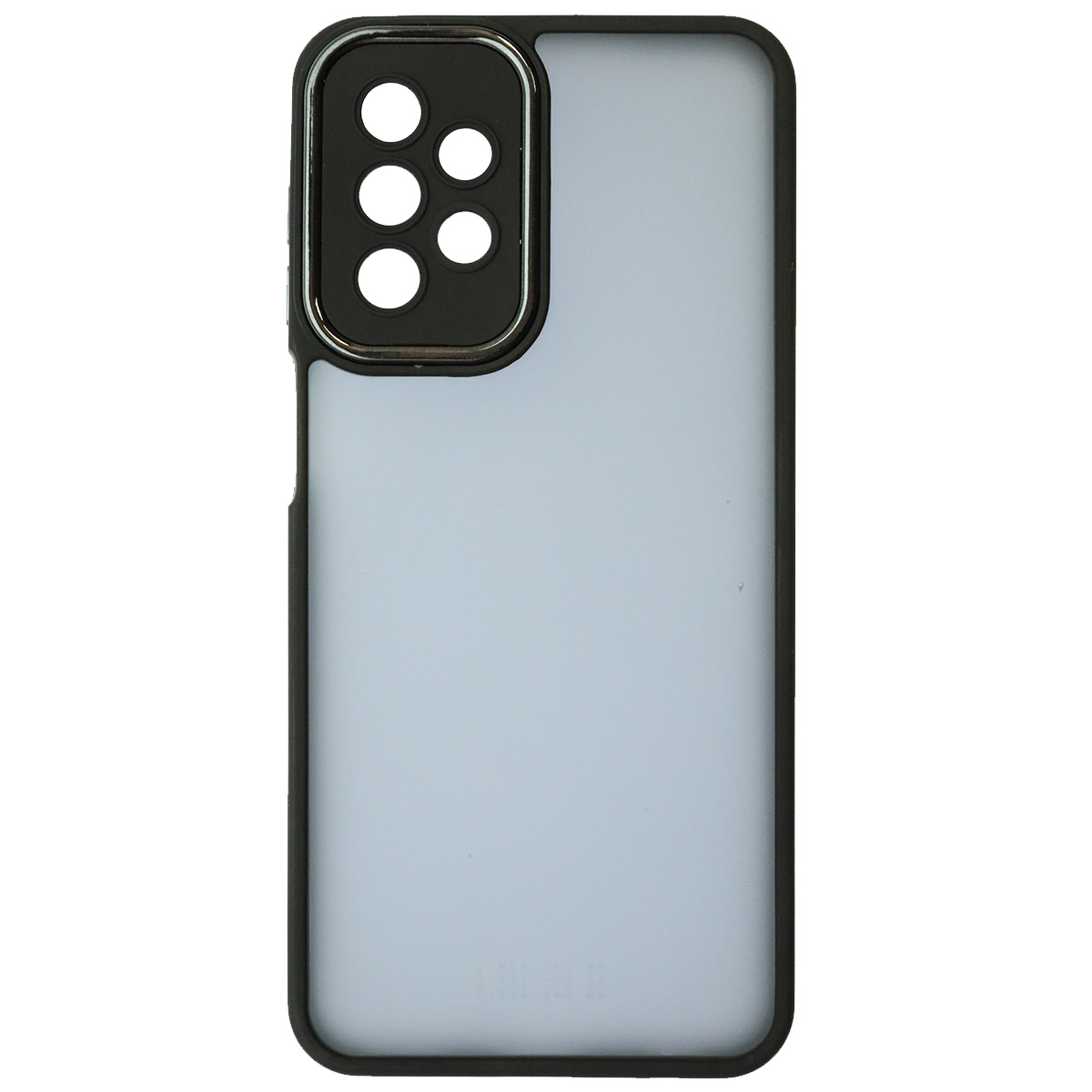Чехол накладка KING для SAMSUNG Galaxy A23, силикон, пластик, защита камеры, цвет окантовки черный Чехол накладка KING для SAMSUNG Galaxy A23, силикон, пластик, защита камеры, цвет окантовки черный