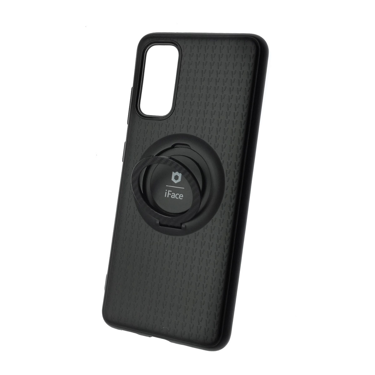 Чехол накладка iFace для SAMSUNG Galaxy S20FE (SM-G780), силикон, металл, кольцо держатель, цвет черный Чехол накладка iFace для SAMSUNG Galaxy S20FE (SM-G780), силикон, металл, кольцо держатель, цвет черный