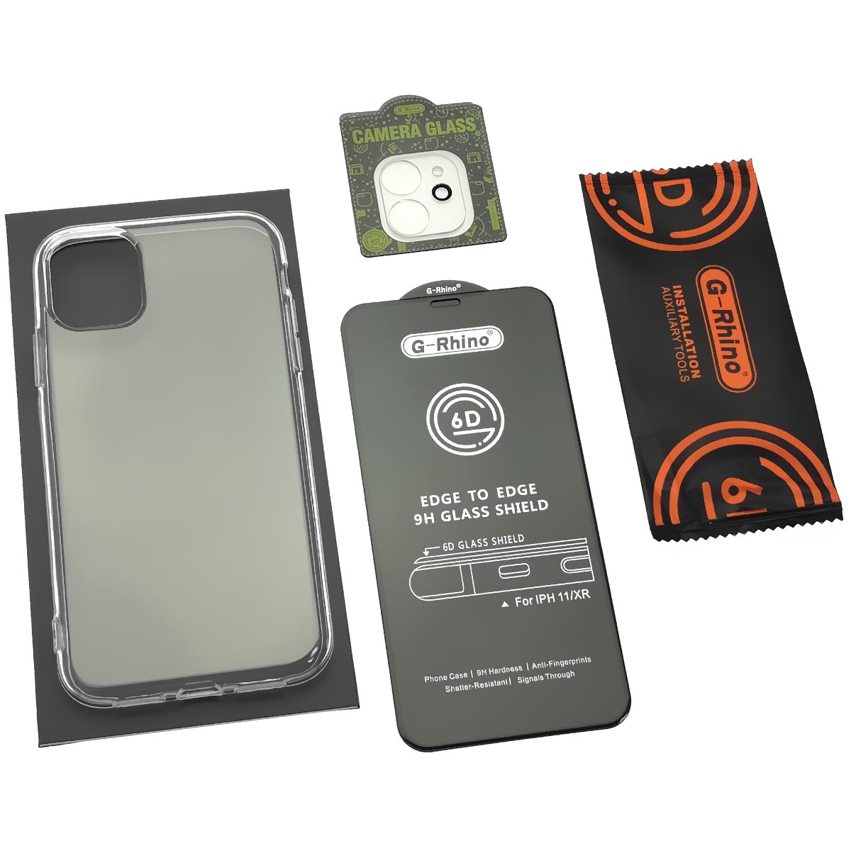 Комплект 3 в 1 G-Rhino для APPLE iPhone 11 (-50%) Комплект 3 в 1 G-Rhino для APPLE iPhone 11 (-50%)