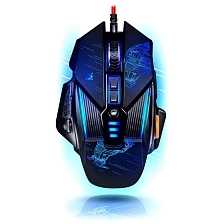 Мышь проводная DEFENDER STARX GM-390L, игровая, с подсветкой, цвет черный Мышь проводная DEFENDER STARX GM-390L, игровая, с подсветкой, цвет черный