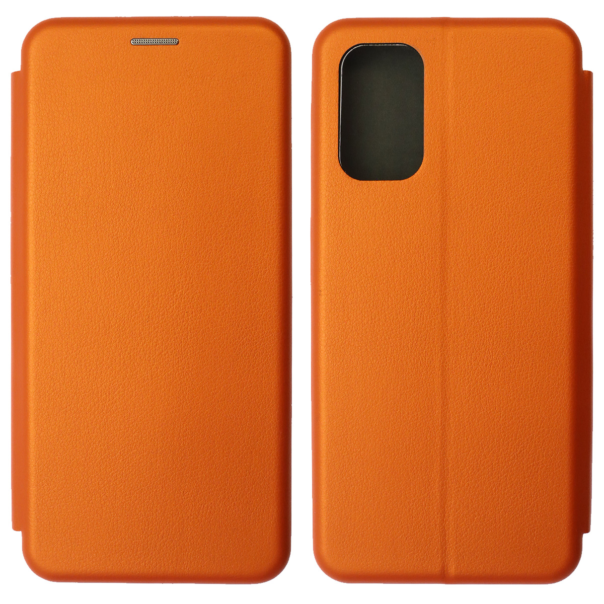 Чехол книжка STYLISH для SAMSUNG Galaxy A13 4G, экокожа, визитница, цвет оранжевый Чехол книжка STYLISH для SAMSUNG Galaxy A13 4G, экокожа, визитница, цвет оранжевый