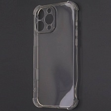 Чехол накладка для APPLE iPhone 16 Pro Max, силикон, защита камеры, прозрачный