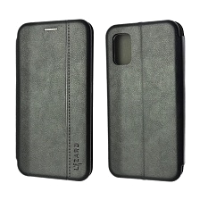 Чехол книжка LIZARD для SAMSUNG Galaxy A41 (SM-A415), экокожа, визитница, цвет черный. Чехол книжка LIZARD для SAMSUNG Galaxy A41 (SM-A415), экокожа, визитница, цвет черный.