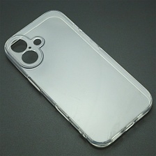 Чехол накладка P.R.C. для APPLE iPhone 17, iPhone 18, силикон, защита камеры, цвет прозрачный