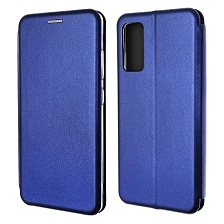 Чехол книжка STYLISH для SAMSUNG Galaxy S20FE (SM-G780), экокожа, визитница, цвет синий (уценка) Чехол книжка STYLISH для SAMSUNG Galaxy S20FE (SM-G780), экокожа, визитница, цвет синий (уценка)