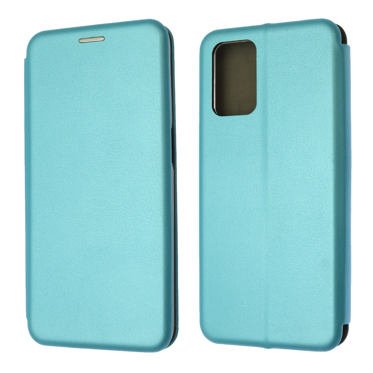 Чехол книжка STYLISH для Realme 8 5G, экокожа, визитница, цвет голубой Чехол книжка STYLISH для Realme 8 5G, экокожа, визитница, цвет голубой
