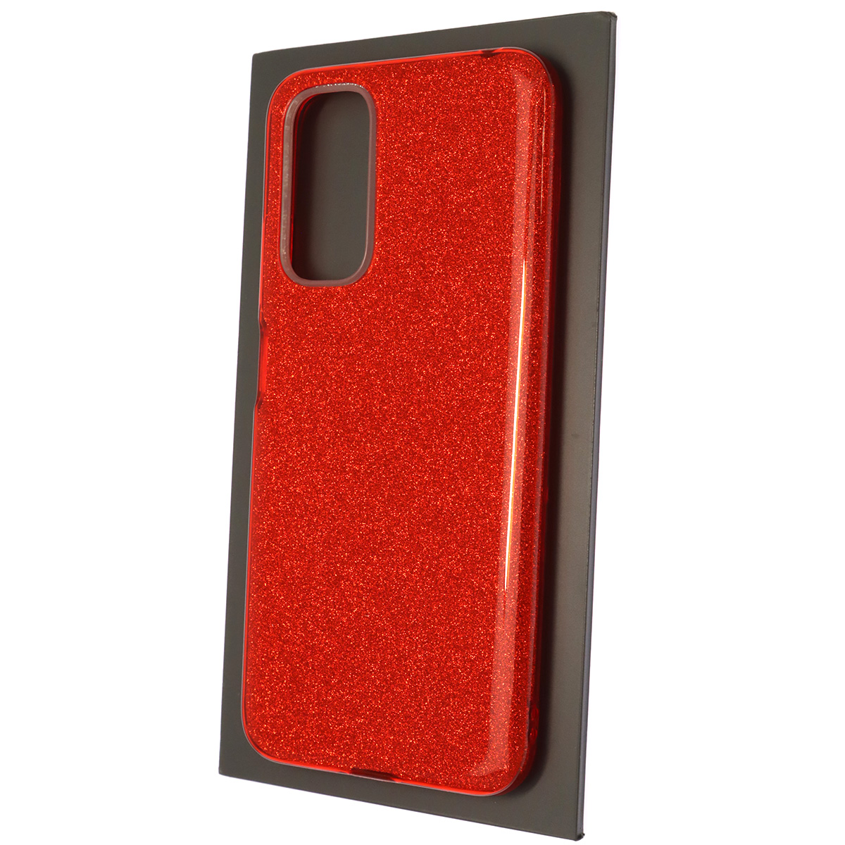 Чехол накладка SHINE для XIAOMI Redmi Note 11 4G, Redmi Note 11S, силикон, блестки, цвет красный Чехол накладка SHINE для XIAOMI Redmi Note 11 4G, Redmi Note 11S, силикон, блестки, цвет красный