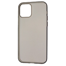 Чехол накладка BRAUFFEN для APPLE iPhone 12, iPhone 12 Pro (6.1), силикон, цвет прозрачно черный Чехол накладка BRAUFFEN для APPLE iPhone 12, iPhone 12 Pro (6.1), силикон, цвет прозрачно черный