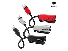 Переходник адаптер "Baseus" USB iPhone на iPhone L37 цвет серебристый. Переходник адаптер "Baseus" USB iPhone на iPhone L37 цвет серебристый.