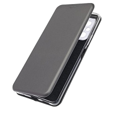 Чехол книжка STYLISH для XIAOMI Redmi Note 10 Pro, экокожа, визитница, цвет серебристый Чехол книжка STYLISH для XIAOMI Redmi Note 10 Pro, экокожа, визитница, цвет серебристый