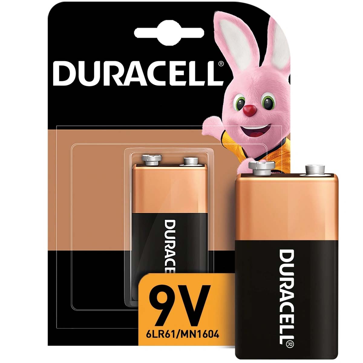 Батарейка DURACELL 6LR61 BL1 КРОНА 9V