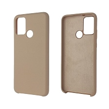 Чехол накладка Silicon Cover для HUAWEI Honor 9A (MOA-LX9N), силикон, бархат, цвет розовый песок. Чехол накладка Silicon Cover для HUAWEI Honor 9A (MOA-LX9N), силикон, бархат, цвет розовый песок.