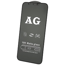 Защитное стекло AG Full Glue для APPLE iPhone 12 mini (5.4"), матовое, цвет окантовки черный Защитное стекло AG Full Glue для APPLE iPhone 12 mini (5.4"), матовое, цвет окантовки черный