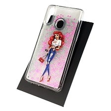 Чехол накладка TransFusion для SAMSUNG Galaxy A20s (SM-A207), силикон, переливашка, рисунок JADIOR.