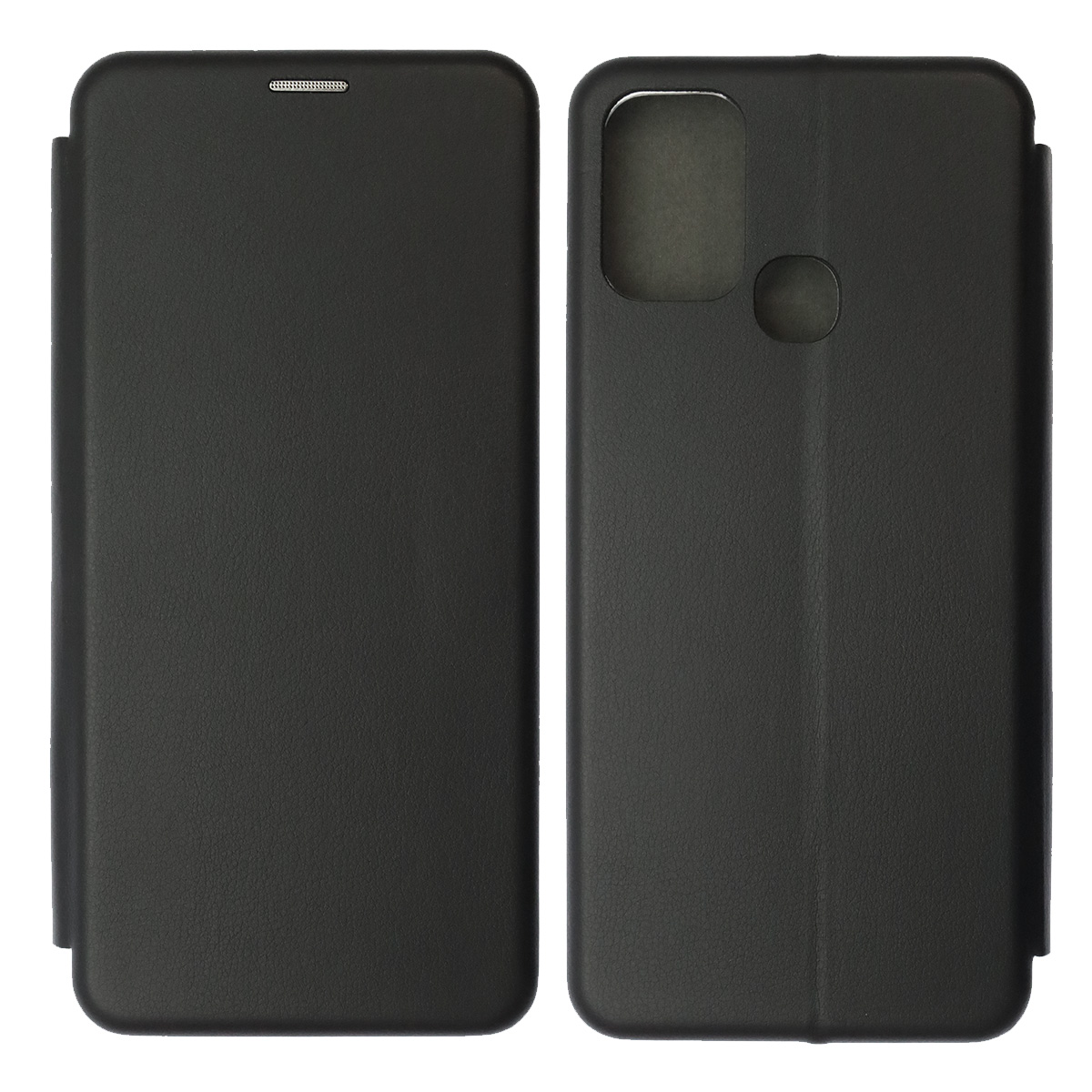 Чехол книжка STYLISH для INFINIX HOT 11 Play, экокожа, визитница, цвет черный Чехол книжка STYLISH для INFINIX HOT 11 Play, экокожа, визитница, цвет черный