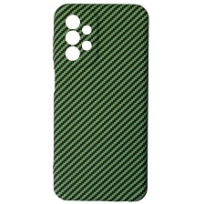 Чехол накладка KING для SAMSUNG Galaxy A23, силикон, карбон, бархат, цвет зеленый Чехол накладка KING для SAMSUNG Galaxy A23, силикон, карбон, бархат, цвет зеленый