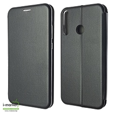 Чехол книжка STYLISH для HUAWEI Honor 9C, P40 Lite E, Y7P, экокожа, визитница, цвет черный