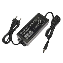 Блок питания универсальный Live Power LP-397, регулировка 3-12V, ток до 5A, LCD дисплей, штекер 5.5 x 2.5 мм, цвет черный Блок питания универсальный Live Power LP-397, регулировка 3-12V, ток до 5A, LCD дисплей, штекер 5.5 x 2.5 мм, цвет черный