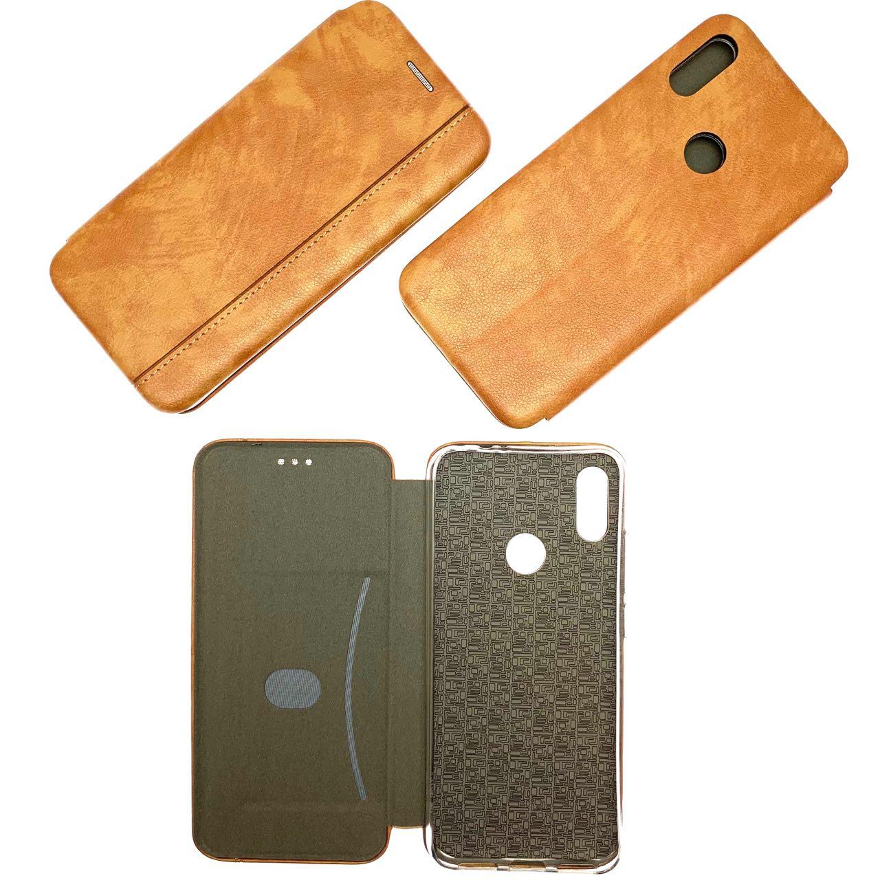 Чехол книжка VINTAGE LiNE для XIAOMI Redmi Note 7, Note 7 Pro, экокожа, визитница, цвет коричневый. Чехол книжка VINTAGE LiNE для XIAOMI Redmi Note 7, Note 7 Pro, экокожа, визитница, цвет коричневый.