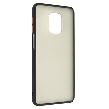 Чехол накладка SKIN SHELL для XIAOMI Redmi Note 9 Pro, Redmi Note 9S, силикон, пластик, цвет окантовки черный Чехол накладка SKIN SHELL для XIAOMI Redmi Note 9 Pro, Redmi Note 9S, силикон, пластик, цвет окантовки черный