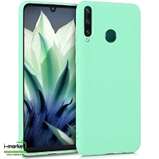 Чехол накладка GPS для HUAWEI Y6P (MED-LX9N), силикон, матовый, цвет бирюзовый Чехол накладка GPS для HUAWEI Y6P (MED-LX9N), силикон, матовый, цвет бирюзовый