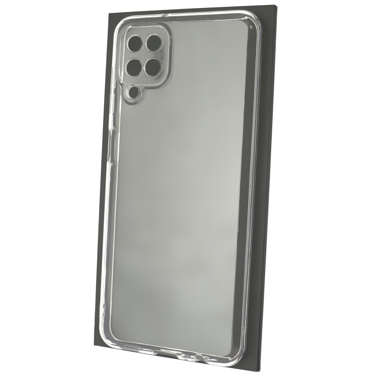 Чехол накладка TPU для SAMSUNG Galaxy A12 (SM-A125), M12 (SM-M127F), силикон, цвет прозрачный