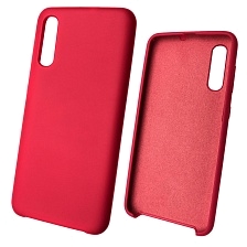Чехол накладка Silicon Cover для SAMSUNG Galaxy A50 (SM-A505), A30s (SM-A307), A50s (SM-A507), силикон, бархат, цвет красная роза. Чехол накладка Silicon Cover для SAMSUNG Galaxy A50 (SM-A505), A30s (SM-A307), A50s (SM-A507), силикон, бархат, цвет красная роза.
