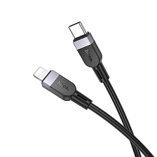 Кабель HOCO X109 Energy USB Type C на Lightning 8 pin, 27W, PD27W, длина 3 метра, цвет черный