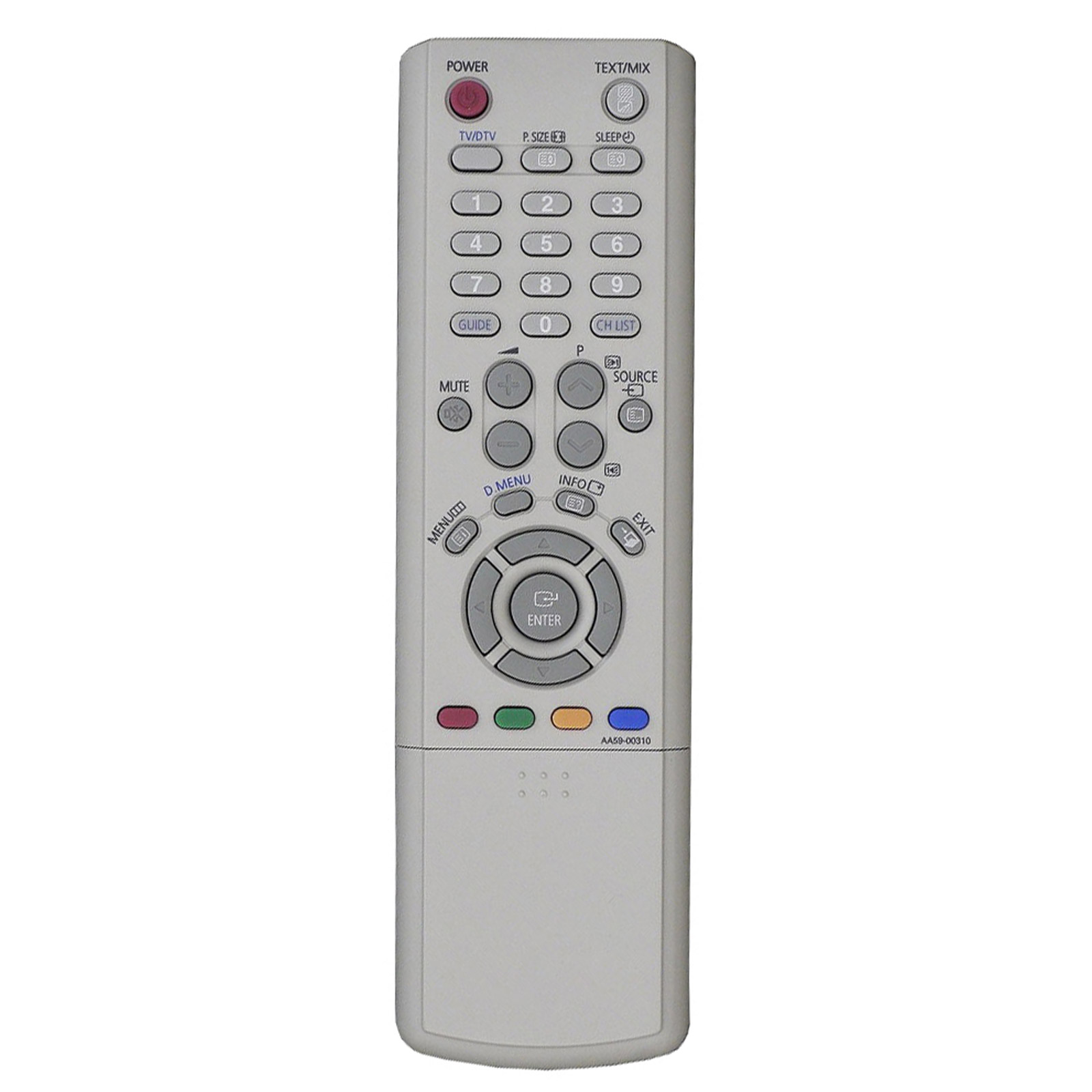 Пульт ДУ для SAMSUNG AA59-000310A, с крышкой, цвет серый