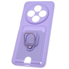 Чехол накладка VERSATILE 3 в 1 для XIAOMI Redmi 14C, POCO C75, цвет сиреневый