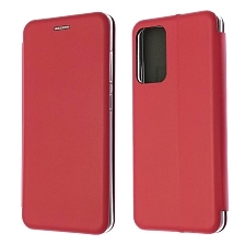 Чехол книжка STYLISH для SAMSUNG Galaxy A52 (SM-A525), экокожа, визитница, цвет красный Чехол книжка STYLISH для SAMSUNG Galaxy A52 (SM-A525), экокожа, визитница, цвет красный