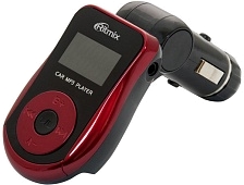 FM-трансмиттер RITMIX FMT-A720, поддержка microSD, SD, и USB-накопителей..