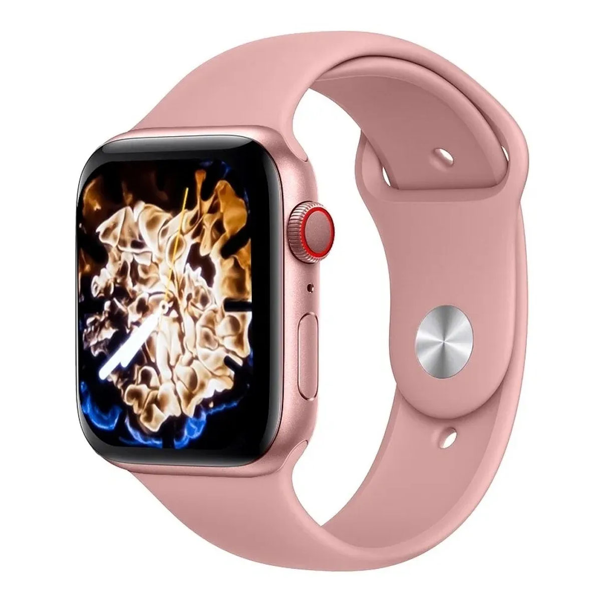 Смарт часы Smart Watch GS7 Pro Max, 45 мм, цвет розовый (-30%)