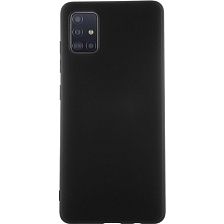 Чехол накладка GPS для SAMSUNG Galaxy A31 (SM-A315), силикон, матовый, цвет черный Чехол накладка GPS для SAMSUNG Galaxy A31 (SM-A315), силикон, матовый, цвет черный