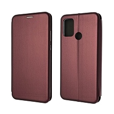 Чехол книжка STYLISH для HUAWEI Honor 9A (MOA-LX9N), экокожа, визитница, цвет бордовый. Чехол книжка STYLISH для HUAWEI Honor 9A (MOA-LX9N), экокожа, визитница, цвет бордовый.